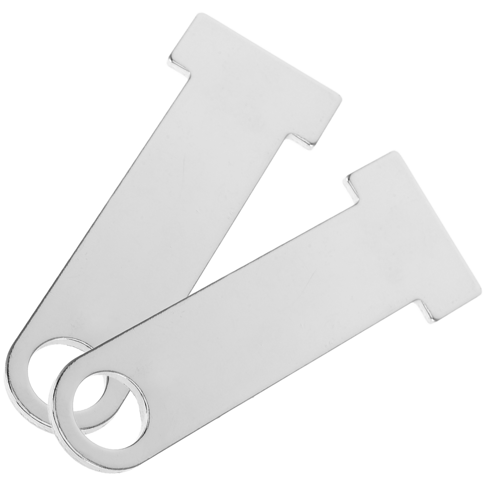 WORGEOUS Motorcycle Bracket Strap Bracket Helmet Lock 8.80X3.00X0.20CM Silver