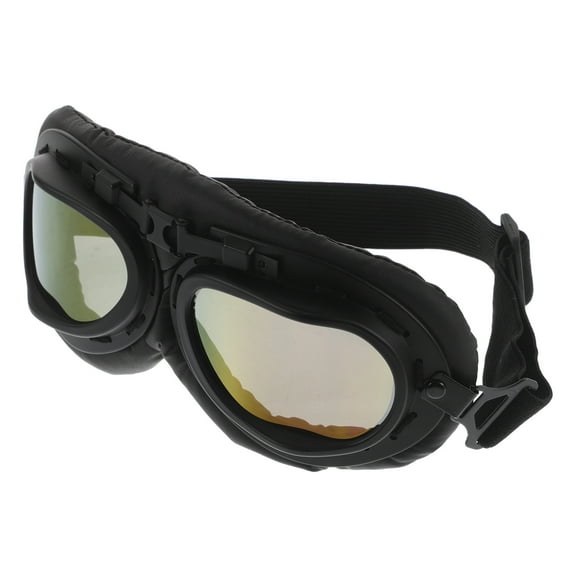 WORGEOUS Motorcycle Riding Glasses Men And Women Goggles Vintage Windproof Motorcycle Goggles For Outdoor Sports Riding And Cycling
