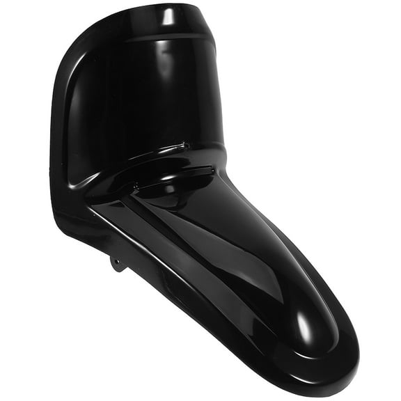 ADDHAT Black Motorcycle Mudguard Front Mud Flap with Easy Installation and Durable Material