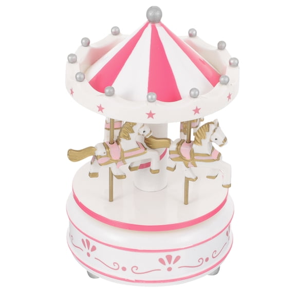 WORGEOUS Musical Carousel Music Box for Men Birthday Christmas Present for and Collectors