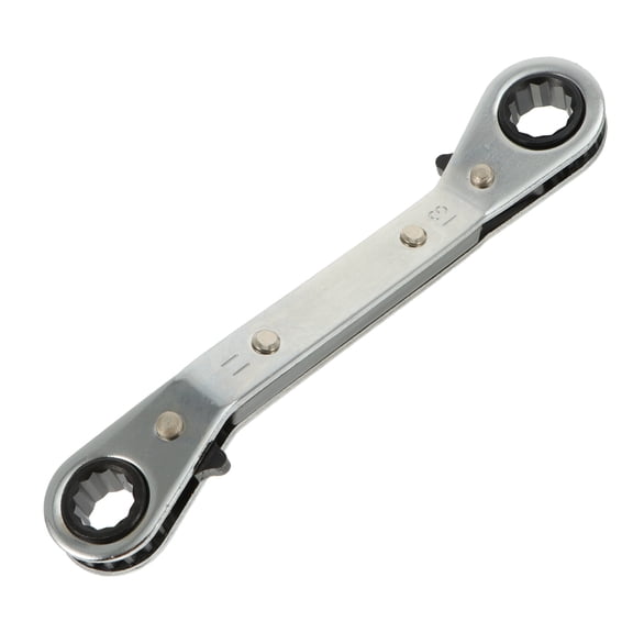 WORGEOUS Net Stackable Wrench Ratchet Action 16.5X2.8CM Silver
