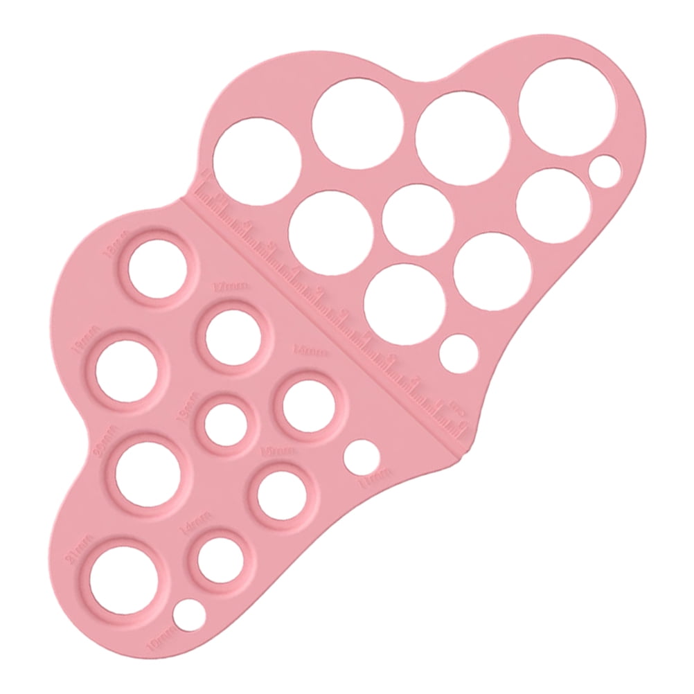 WORGEOUS Nipple Measuring Tool For Breastfeeding Silicone Flange Sizing Kit  Soft Accurate Nipple Ruler Essential For New Moms Breastfeeding -  Walmart.com