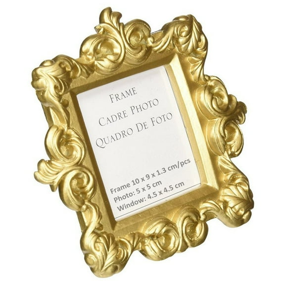 WORGEOUS Novelty Vintage Resin Picture Photo Frame Birthday Party Table Place Home Table Decorations