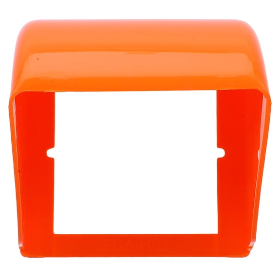 Mobutofu Durable Orange Socket Cover Protector Waterproof Case for Outdoor and Indoor Use