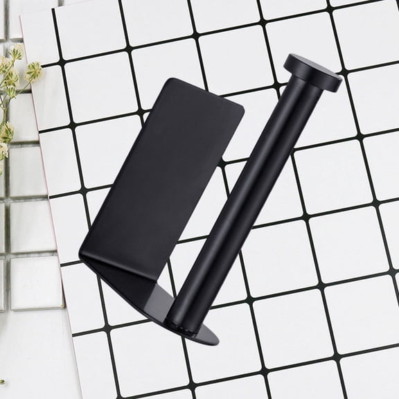 BESTYASH Stainless Steel Black Tissue Holder Bathroom Accessory Wall Mount Toilet Paper Dispenser