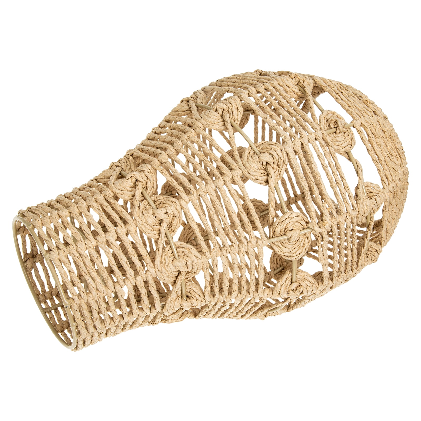 WORGEOUS Paper Rope Lampshade Ceiling Candle Light Covers Pendant ...