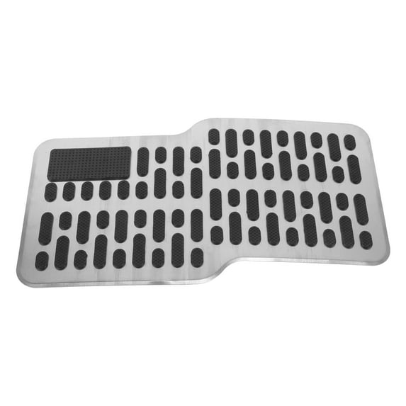 FUTUREORYY Brake Pedal Cover Stainless Steel Automotive Accessory Anti-rust 1Set