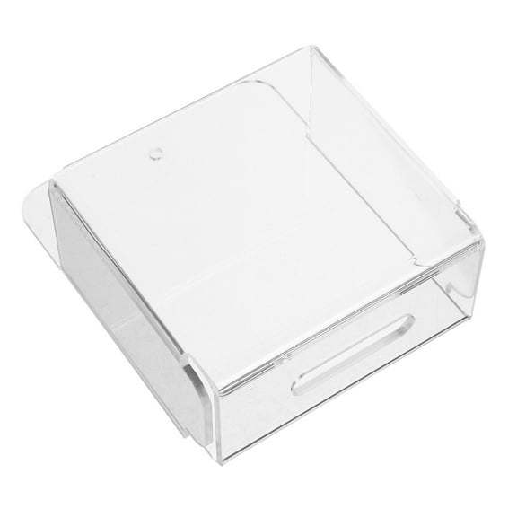 WORGEOUS Wall Mount Phone Charger Box with Remote Control Holder and Phone Storage Organizer for Home and Office