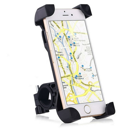 WORGEOUS Phone Holder for Bike Mount Motorbike Motorcycle Navigation Bracket Black