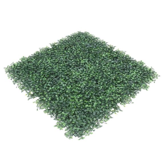 Mobutofu Artificial Grass Mat Green Decorative Lawn Piece 19.7 x 19. Indoor Outdoor Use