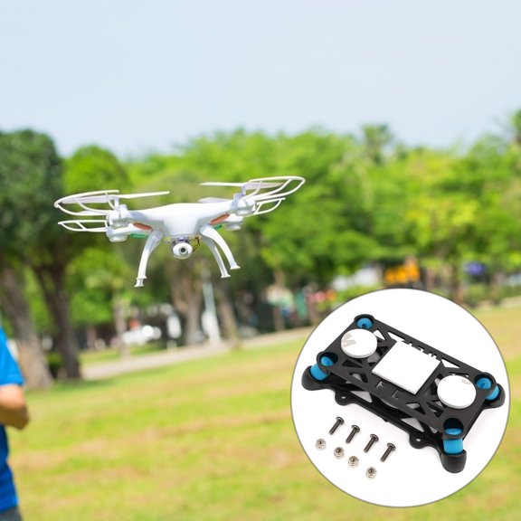 BESTYASH Plastic Vibration Damping Mount Shocks Absorber Black 1Pack