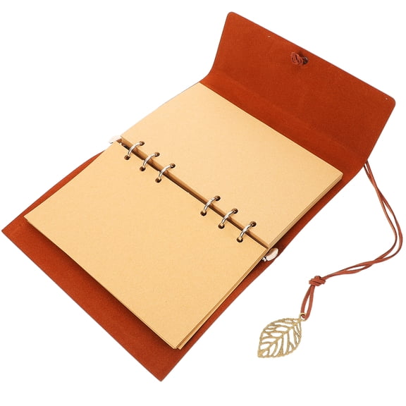 WORGEOUS Vintage Police Notebook Tiny Notepad Loose Leaf for Students, Compact and Portable Writing Pad