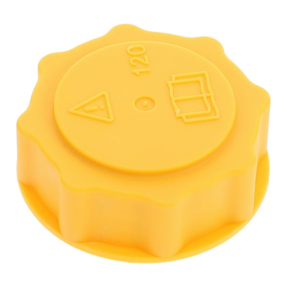 WORGEOUS  Radiator Cap Body Fluid Car Reservoir Covers Cars Washer Aerosol Yellow