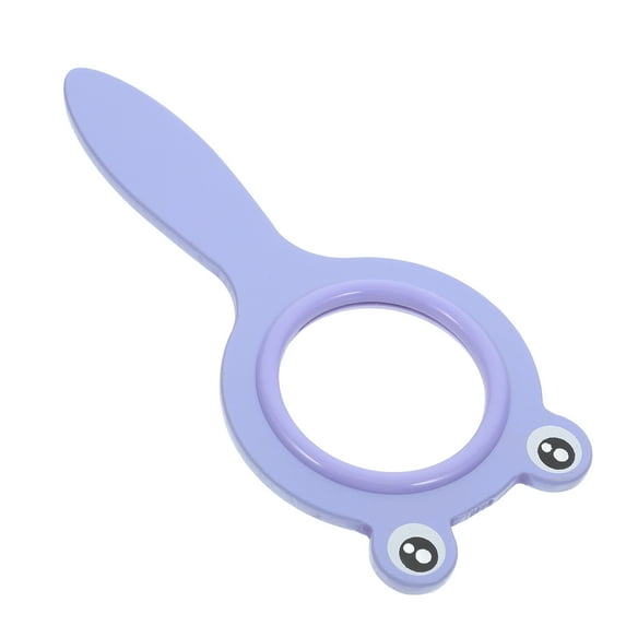 WORGEOUS Reading Glass Magnifier Mini Magnifying Glass For Senior Kids Handheld Magnifier For Reading And Outdoor Observation Purple