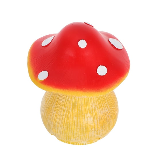 WORGEOUS Realistic Mushroom Key Hider Cute Mushroom Money Box Hider Spare Key Holder For Indoor And Outdoor Garden Decoration