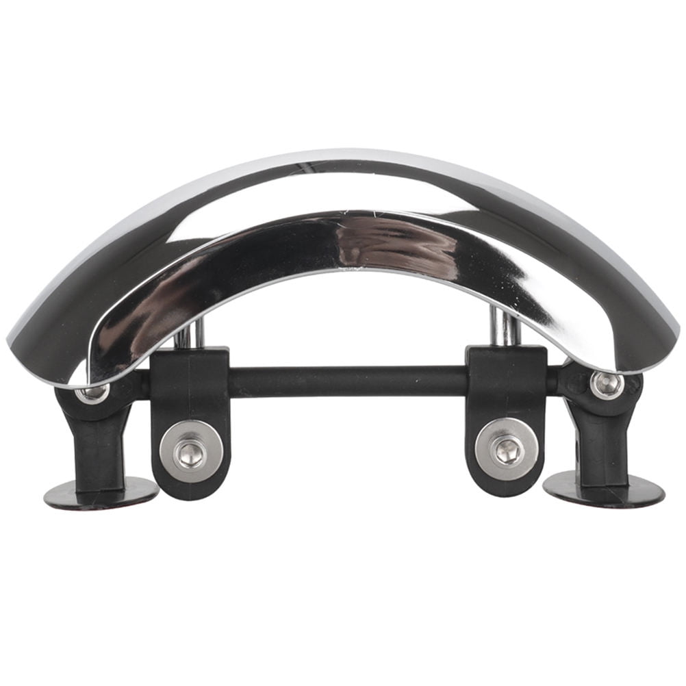 WORGEOUS Rearview Mirror for Car Windscreen Camera Motor Bike Mirrors Silver