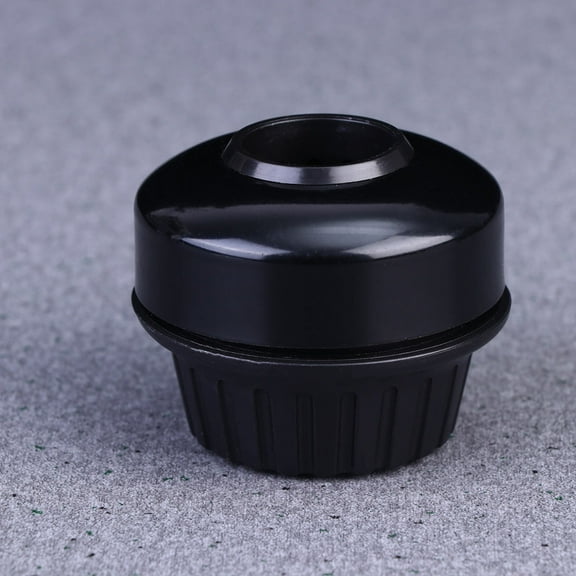 Retro Bike Bell with Clear Sound for Mountain Bikes Rotate to Ring Aluminum Alloy Black 22.2MM