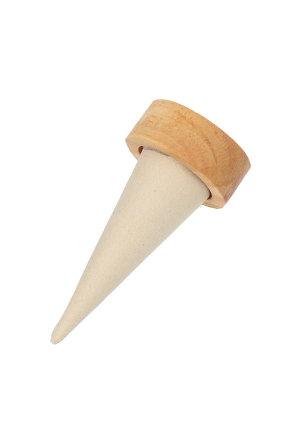 Modern Cone Jewelry Stand Synthetic Material 1Pack 3.7*1.8*1.8in