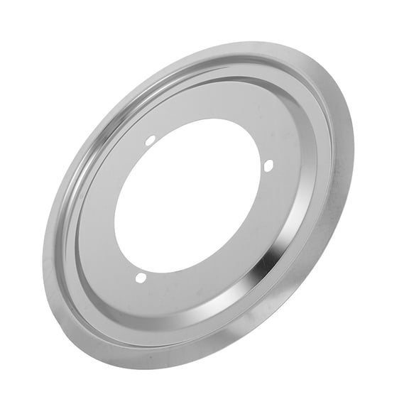 WEUVEB Stainless Steel Round Drip Pan for Gas Stoves, and Precision Crafted Stove Tray Protector