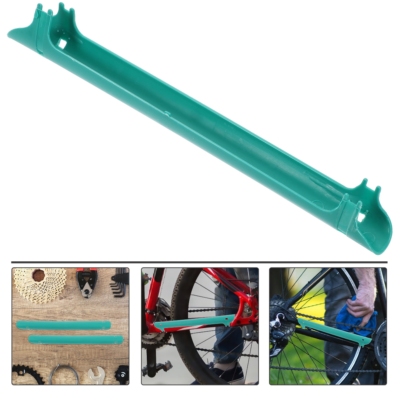 WORGEOUS Rubber Chain Stickers Bike Protector Keeper Decals Chains ...