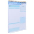 thumbnail image 1 of WORGEOUS  Schedule Book Weekly List Board Notepads Hourly Day Planner Work Sky-blue, 1 of 8