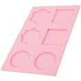 thumbnail image 1 of Pink Silicone Wax Sealing Mold Mat for DIY Invitation Cards and Greeting Wax Seals, 1 of 8