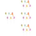 thumbnail image 1 of WORGEOUS Set of 4 Pet Bell Egg Decoration 19.00X6.00X4.00CM, 1 of 8