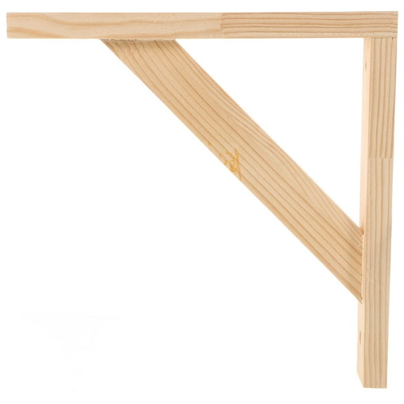 WORGEOUS Shelf Bracket Heavy Duty Shelf Corner Bracket Floating Shelf Holder Wood Corner Shelf Support