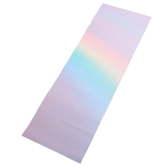 WORGEOUS Skateboard Rainbow Sandpaper Car Surfing Board Skateboard Grip Tape Stickers Sandpaper Sheet Grip Tape Decorative Sandpaper Sticker Decorative Scooter Grip Tape