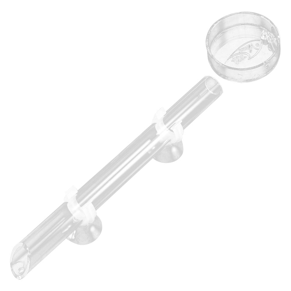 Baby Transparent Feeder Of Fish Brand With Lid Purple main image 0
