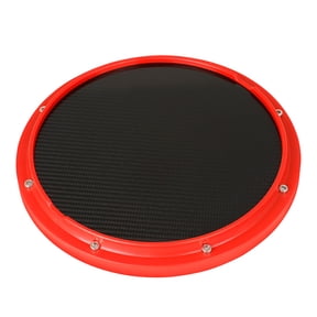 HINTRMENT Snare Practice Pad Drum Pad Red ABS for Drum Set Beginners Beginner-friendly 1Pcs