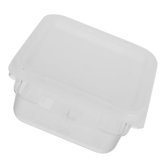 WORGEOUS  Large Bucket with Lid Restaurant Containers Lids Transparent