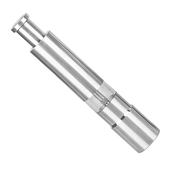 Worgeous Refillable Manual Stainless Steel Pepper Grinder Salt Mill with Thumb Push Button Modern Thumb Click Salt and Pepper Grinder Refillable