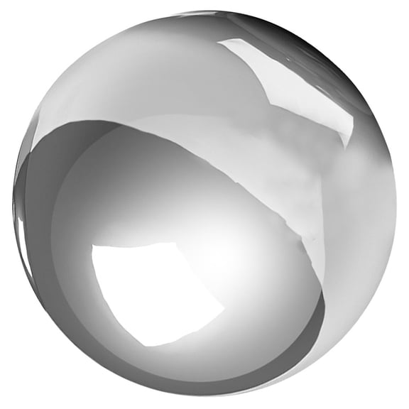 WORGEOUS Stainless Steel Polished Garden Sphere Ball Portable Rounded Metal Ball Reflective Ball Outdoor Pond Decoration Garden Gazing Ball Decoration