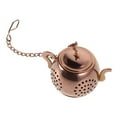 thumbnail image 1 of COSMOBETTY Stainless Steel Tea Strainer Rose Gold 1Pcs 4.7x2.4x1.2in, 1 of 8