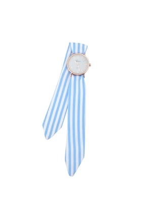 Unique Blue Bowknot Watch Accurate Timekeeping