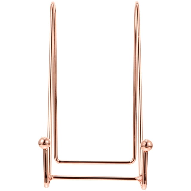 WORGEOUS  Tablet Holder Photo Easel Stand Display Rose Gold Sturdy Rack