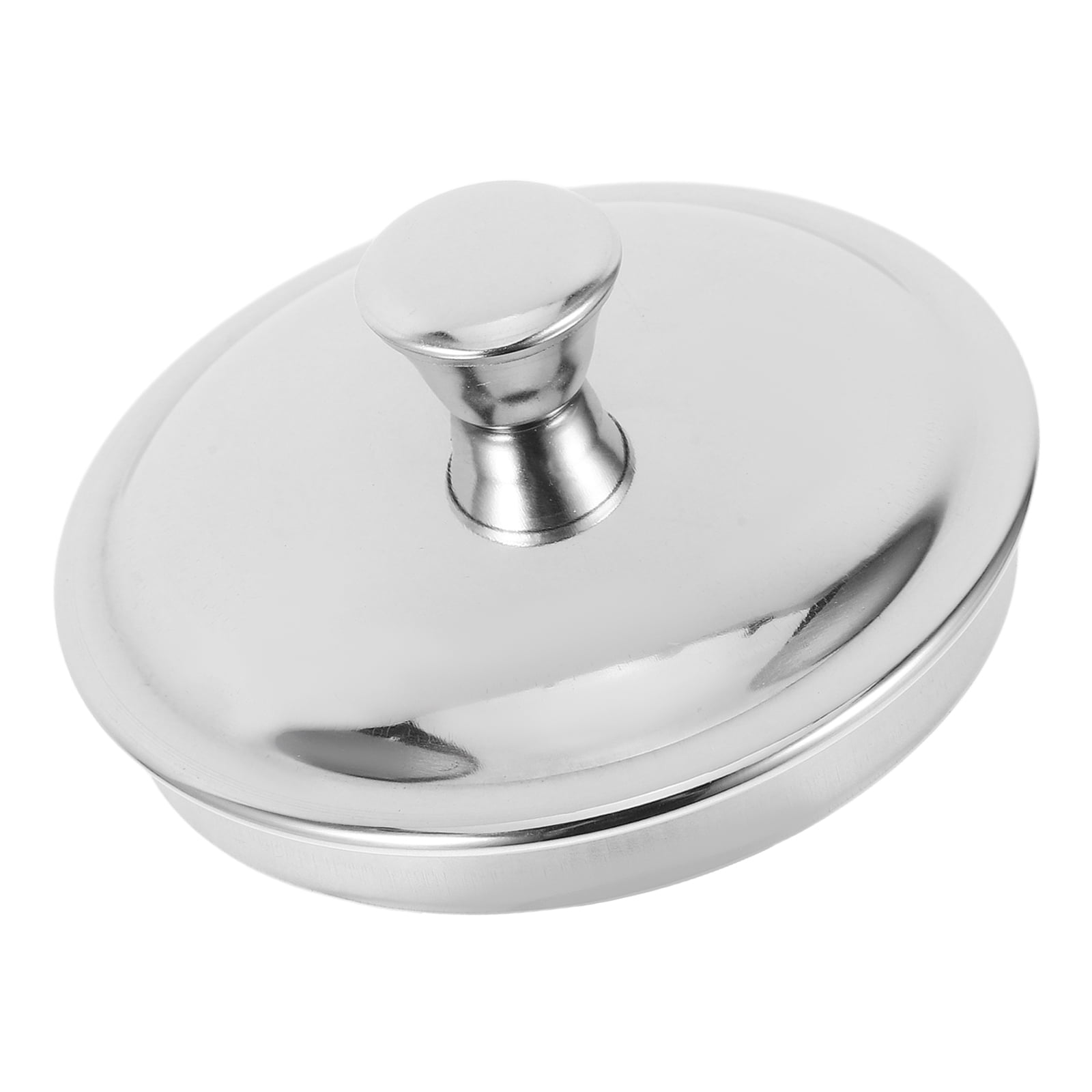 WORGEOUS Stainless Steel Tea Mug Lid Covers 7cm Round Water Cup Lids for Coffee, Tea, Beverage Cups - Home Use Covers