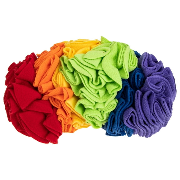 GOOHOCHY Dog Toys For Puppies Dog Snuffle Toy Shake Particle Velvet 1Pcs