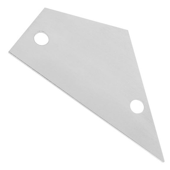 Mobutofu Plated Silver Guitar Leveling Ruler Metal Tool for Checking Neck Straightness and Fretboard Maintenance