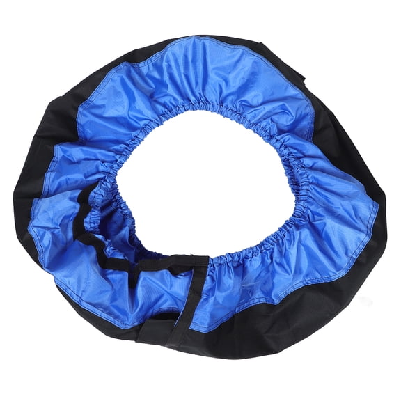 ADDHAT Polyester Tire Cover Blue for Rv Wheel Protection and Trailer Tire Shield
