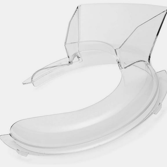 BESTYASH Removable Pouring Sheild Stand Mixer Cover Easy Ingredient Addition Transparent PCTG 1Pcs