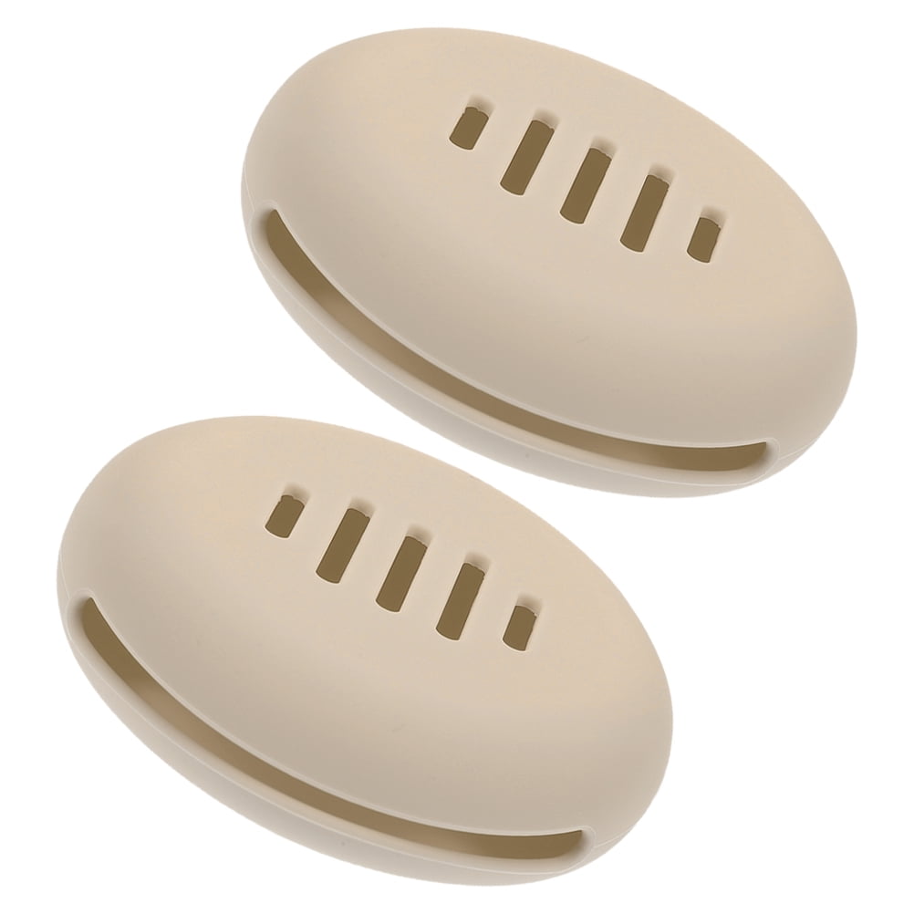WORGEOUS Travel Mini Essentials Silicone Sponge Holder Compressed Facial Sponges Khaki