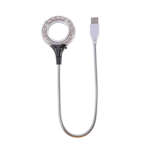 WORGEOUS USB Table Light Lamp Rechargeable Adjustable Reading