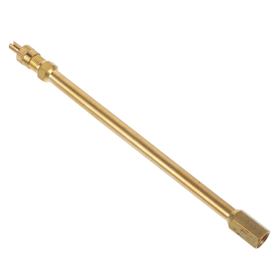 WORGEOUS  Valve Stem Extension Pole Tow Hitch Wheel Buttonhole Golden