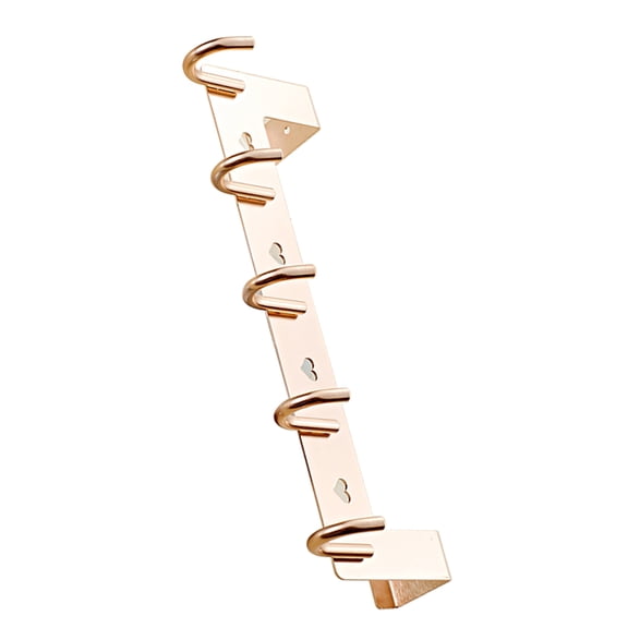 GOOHOCHY Bathroom Hanger Rose Golden 1Pack 13X3.5X2In
