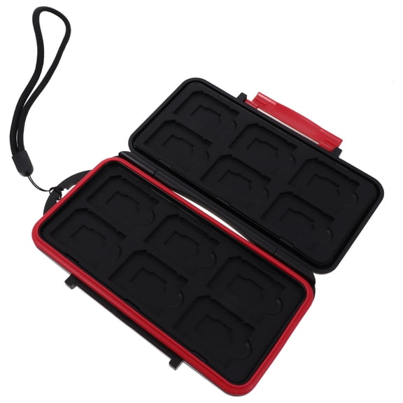 WORGEOUS Water Proof Case Memory Card Storage Box Carrying Men and Women