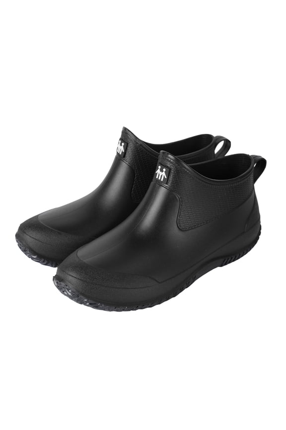 Waterproof Shoes for Men and Women Rainshoes Miss 8 Black