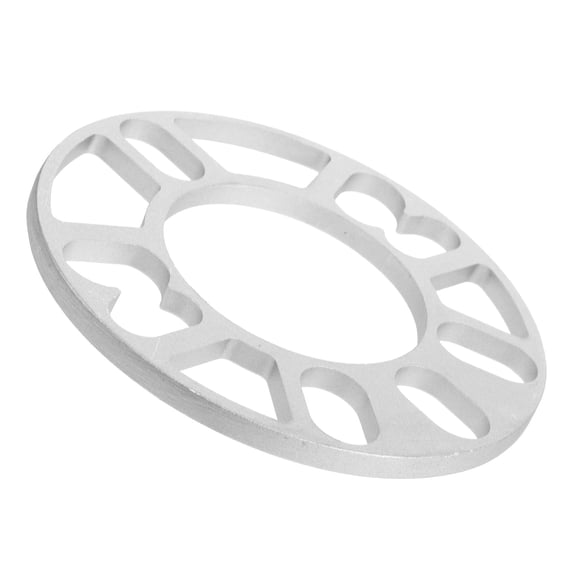 GOOHOCHY Wheel Axle Spacer Kit Silver Aluminum Alloy Automotive Maintenance 1Pack 5.9X5.9X0.8In