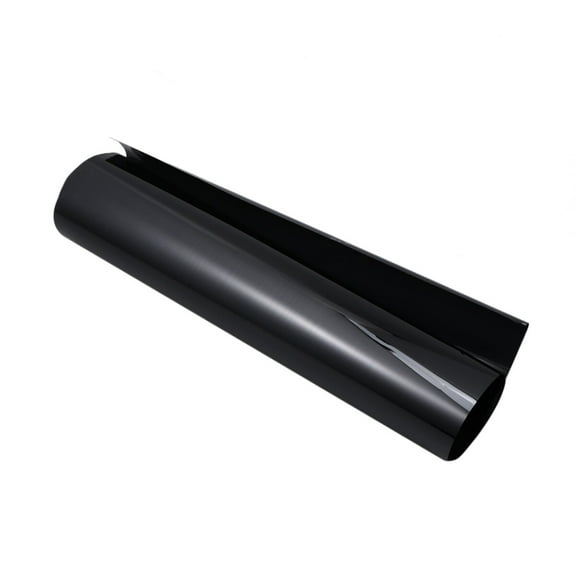 WORGEOUS One Way Privacy Window Film for Residential Glass, Self-Adhesive Black Tint, Sun Blocking and Heat Control, 1m x 0.3m